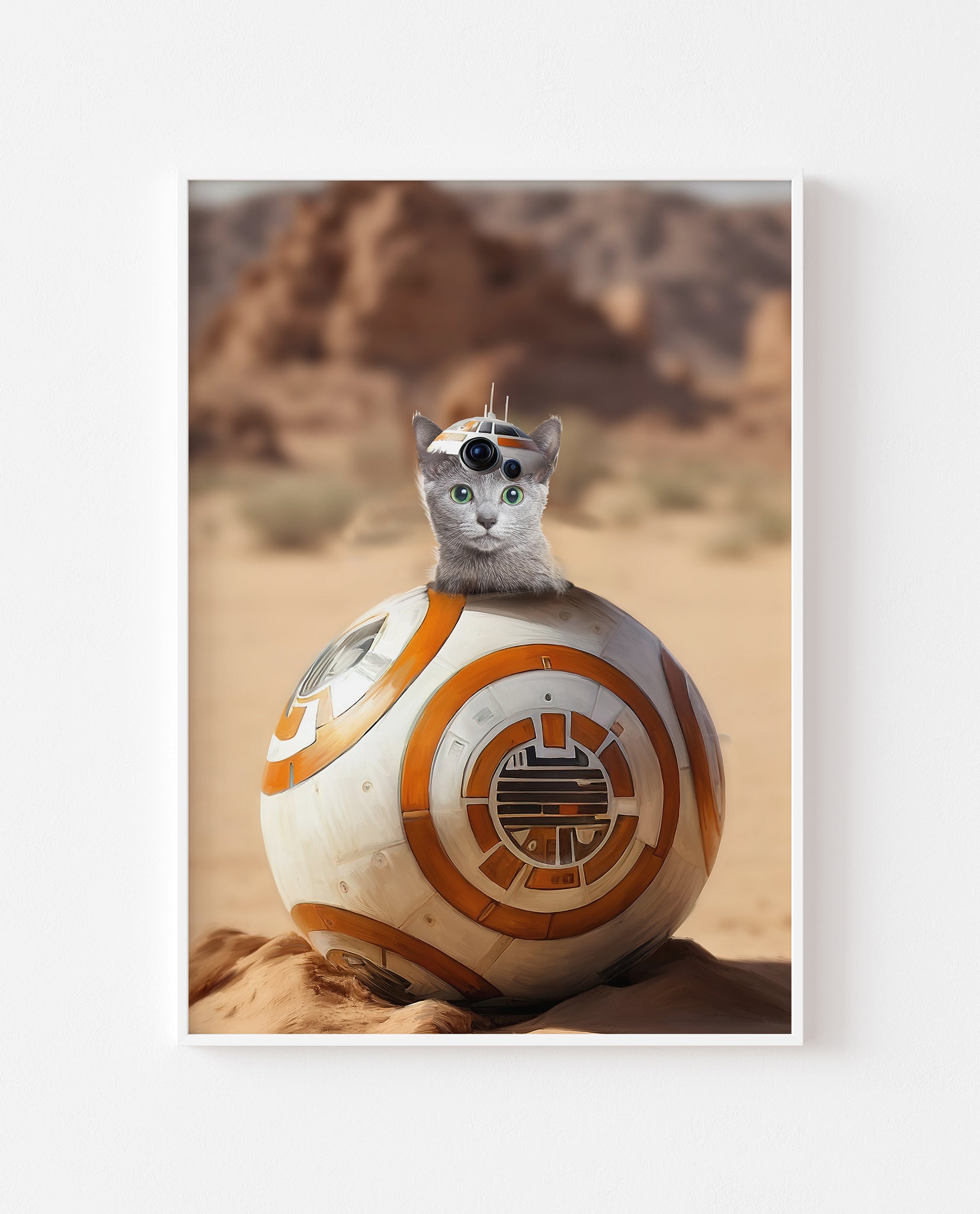 The BB-8 Custom Pet Pawtrait