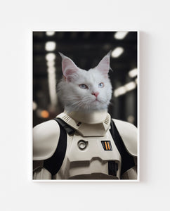 The Stormtrooper Custom Pet Pawtrait