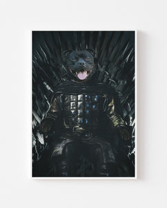 The Throne Custom Pet Pawtrait