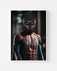 The Spider-Paws Custom Pet Pawtrait